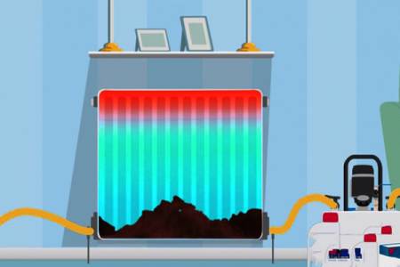 تنظيف رادياتير التدفئة